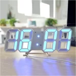 Horloge Électronique 3D Led Décorative