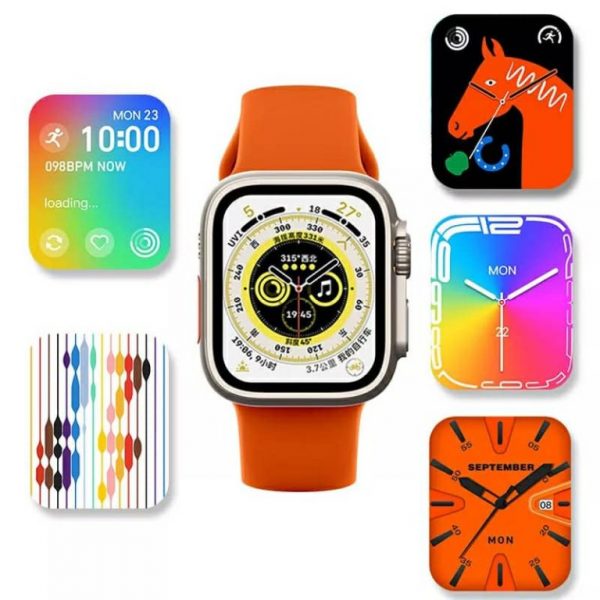 Smartwatch X8 Ultra étanche NFC 2.08 pouces - immagine 2