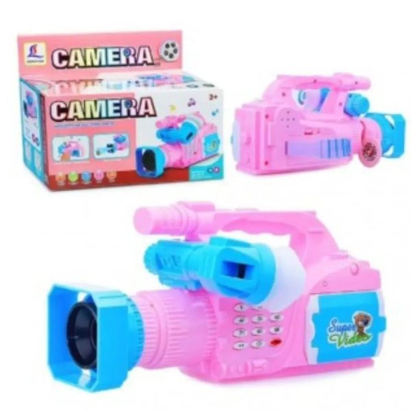 Projecteur en forme de caméra jouets musicale éducative amusante - immagine 2