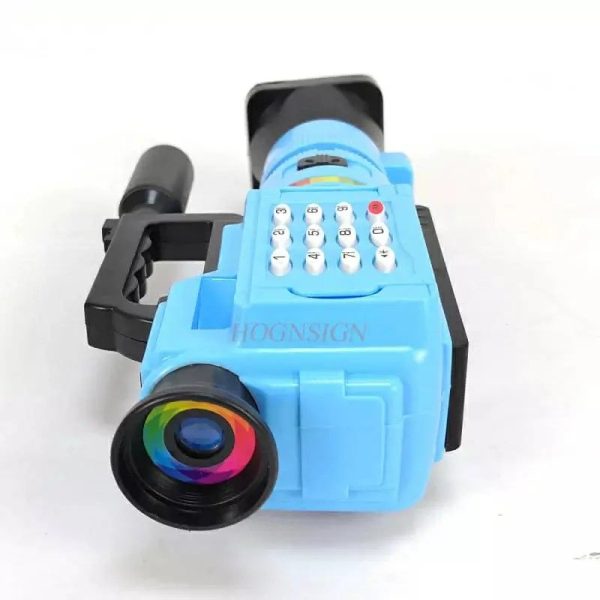 Projecteur en forme de caméra jouets musicale éducative amusante - immagine 3